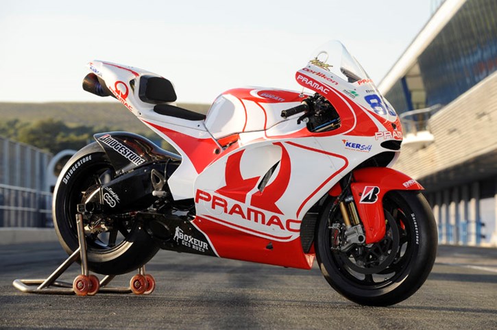 Pramac Racing: Ducati Desmosedici GP9 - Niccolo Canepa